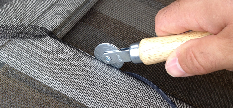 metal screen door repair in North Port